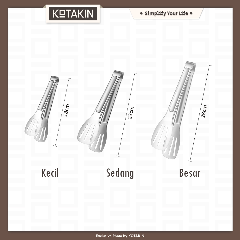 Penjepit Makanan Capit Gorengan